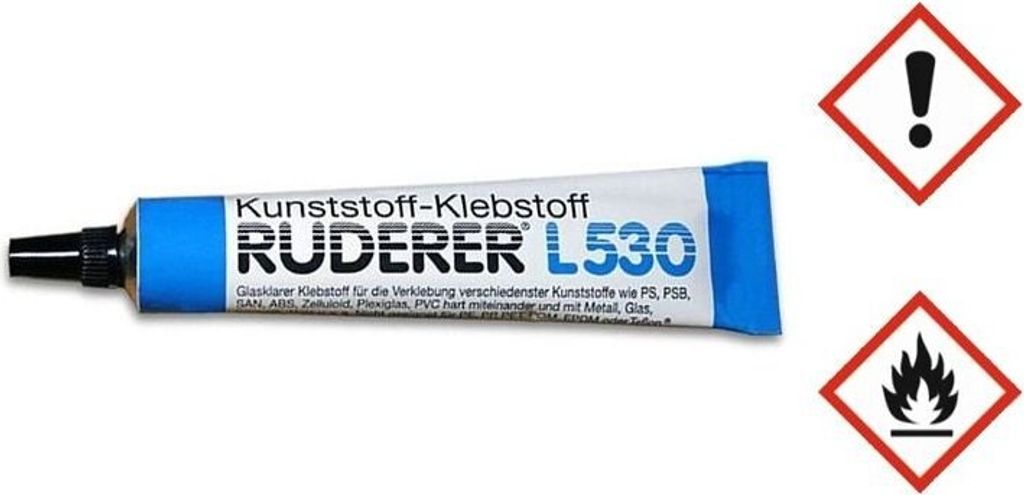 Colle plastique RUDERER® L 530 Tube de 20 g Image du produit 