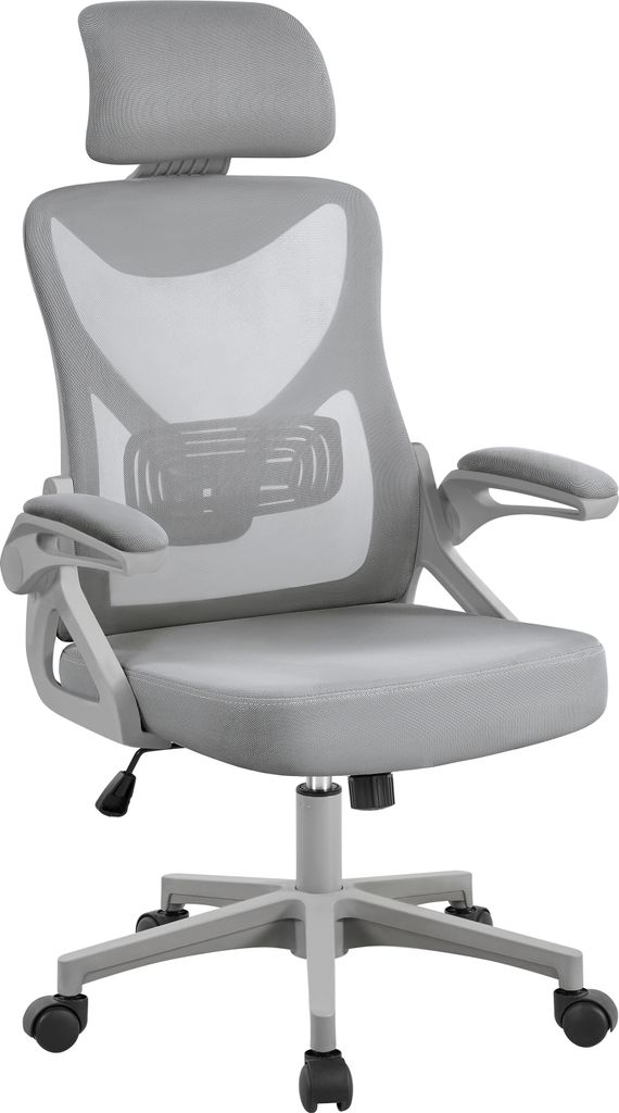 Yaheetech Bürostuhl Ergonomisch, Schreibtischstuhl mit Produktbild 1