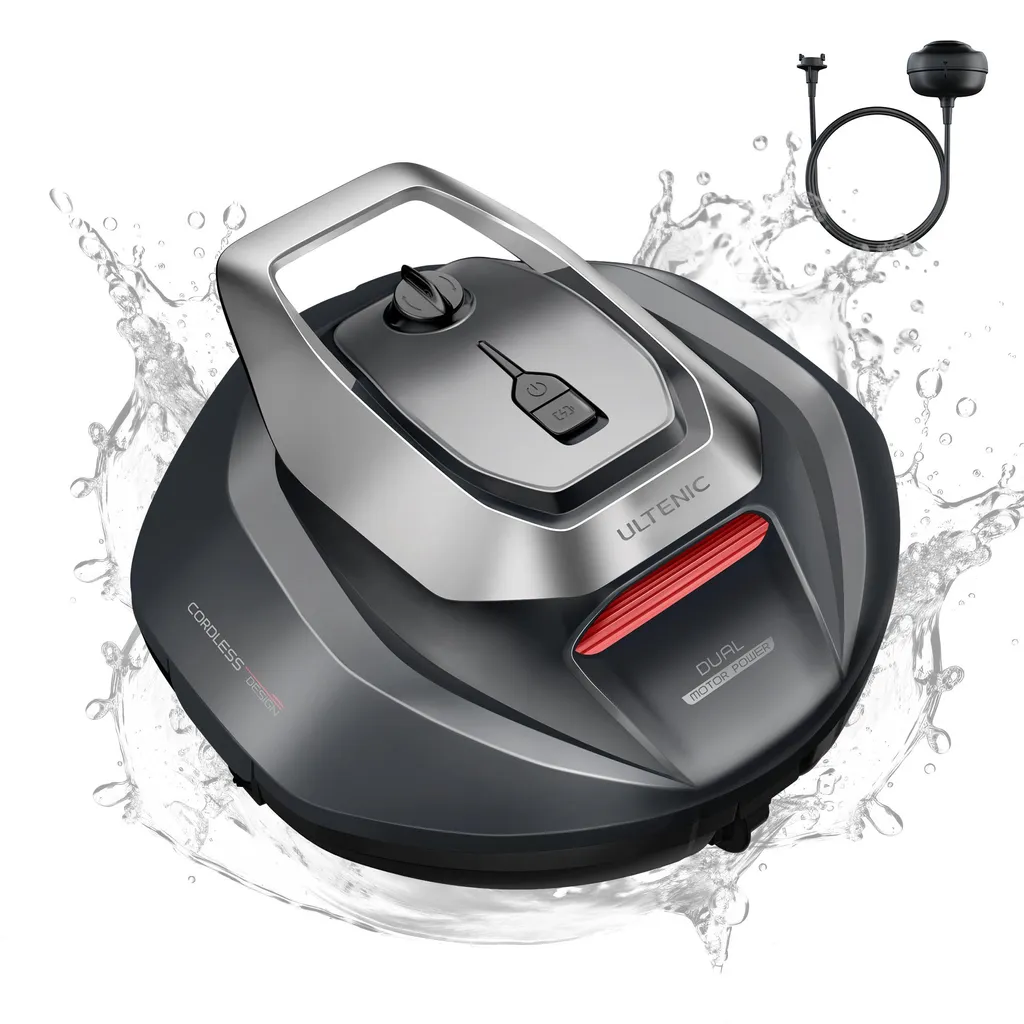 Robot nettoyeur sans fil Ultenic 2 moteurs brushless réservoir 2,5L