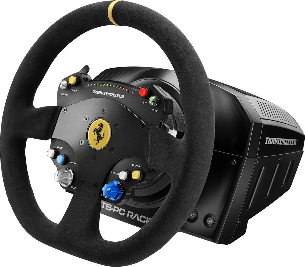 Volant Thrustmaster TS-PC RACER Ferrari 488 : Précision et Réalisme sur PC