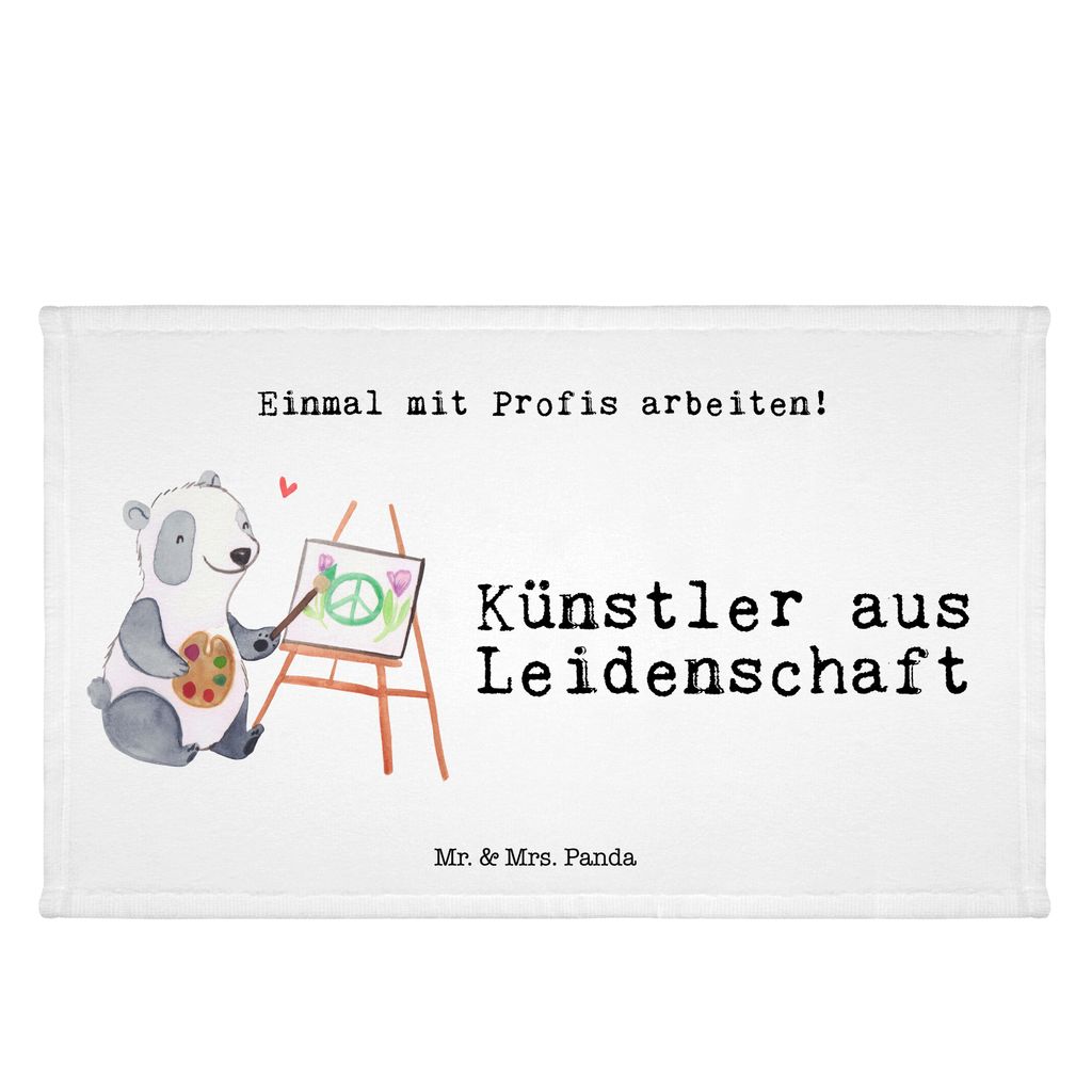 Pinguin Gästehandtuch – Verliebte Umarmung, 30x50 Cm, Weiches Frottier, Perfekt Als Geschenk