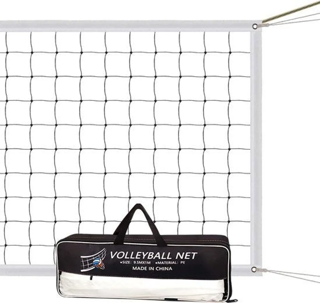 Filet de sport avec câbles en acier 9,5 x 1 m ultra résistant extérieur