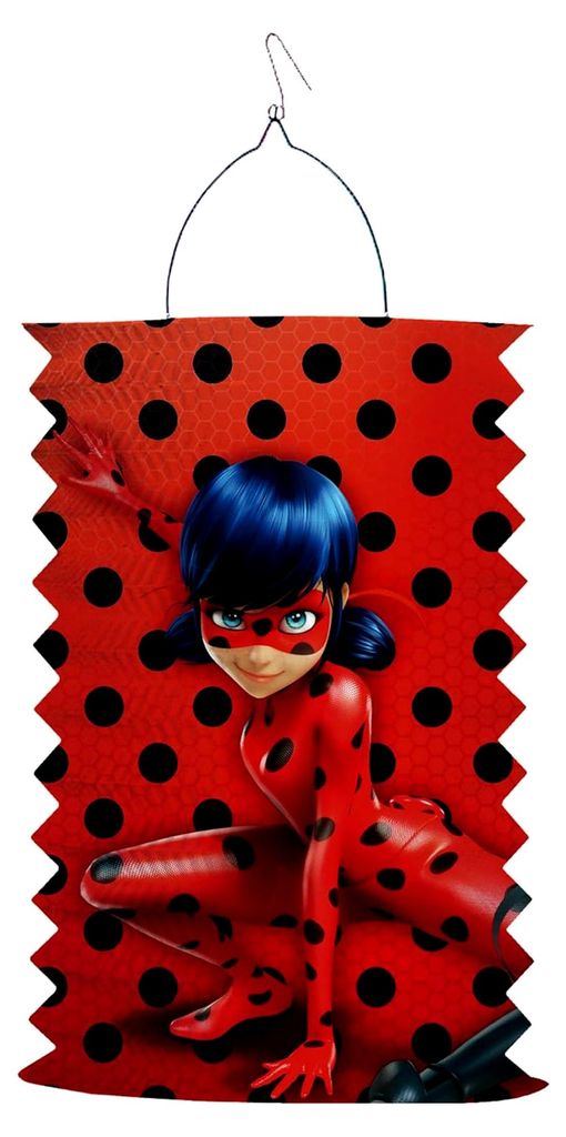 Miraculous Ladybug Laterne, Rot