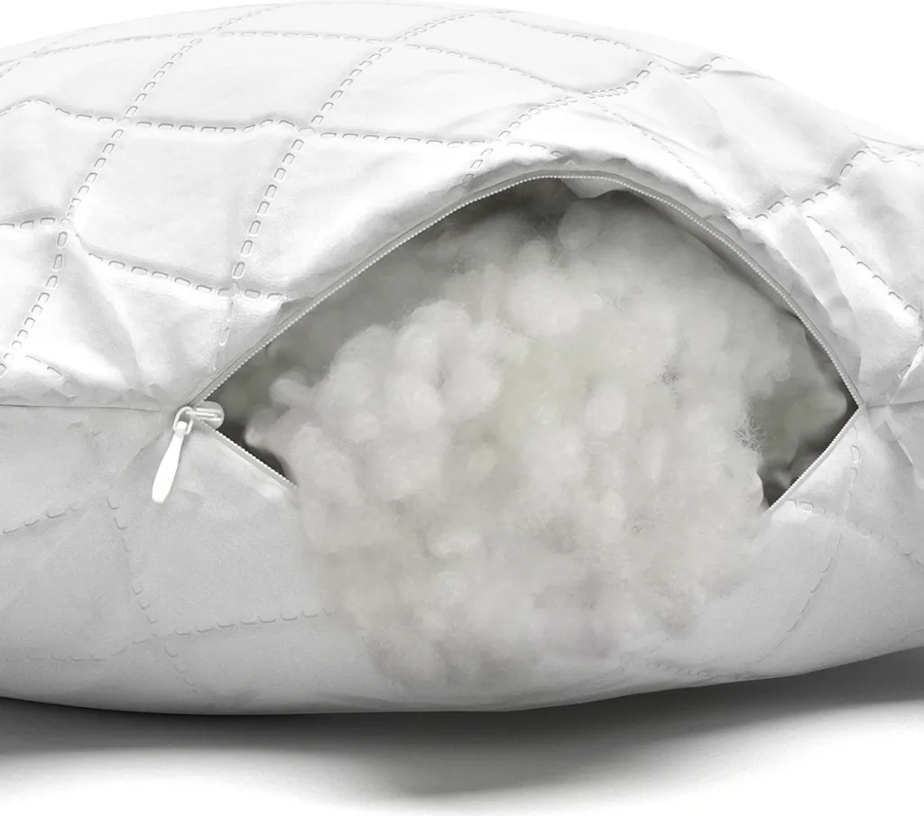 Dormez mieux avec l'Oreiller Vitalispa 40x80cm Blanc Set de 2 Ergonomique - 6