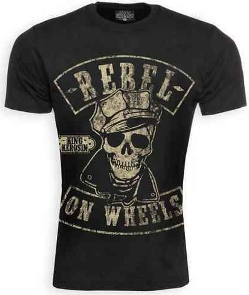 King Kerosin - Rebel On Wheels, T-Shirt