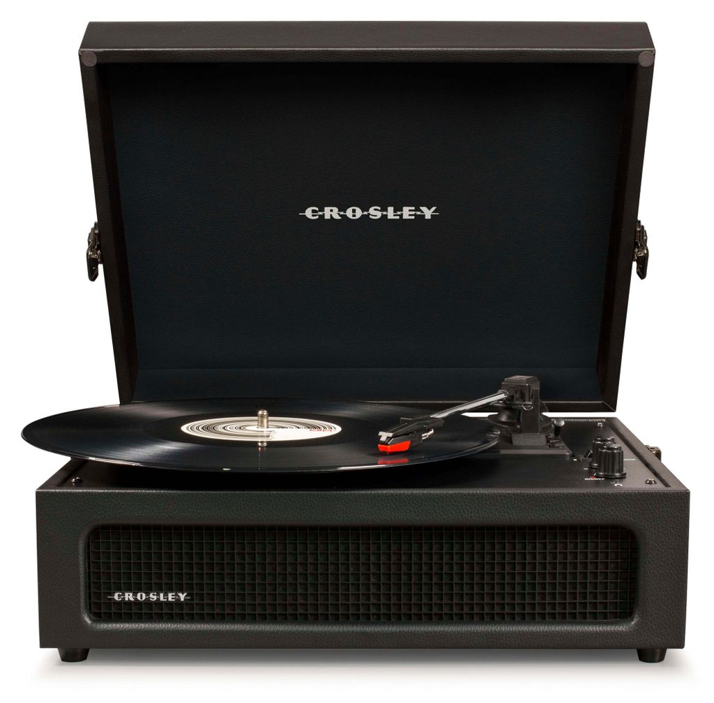 Crosley Voyager Bluetooth Plattenspieler Schwarz Produktbild 