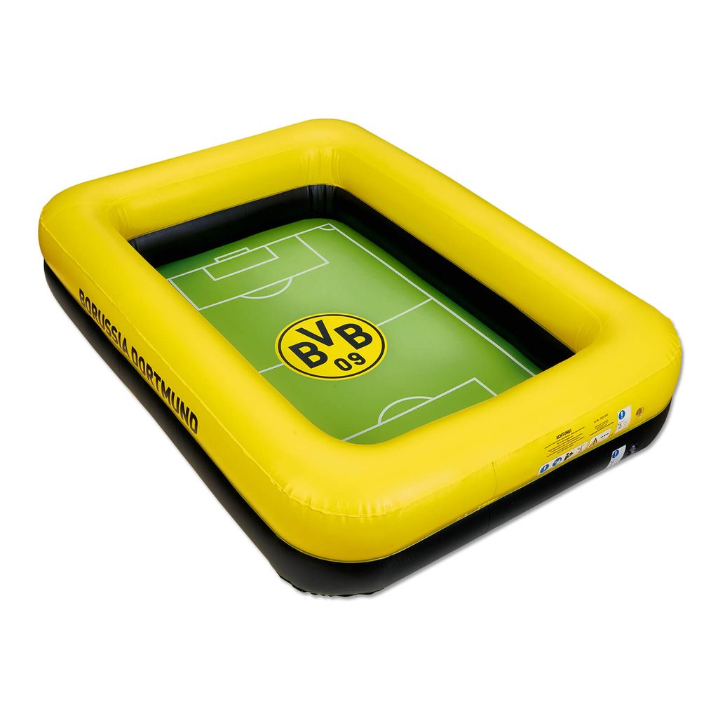 BVB-Luftmatratze ORIGINAL Wasserball als Set Borussia Dortmund 