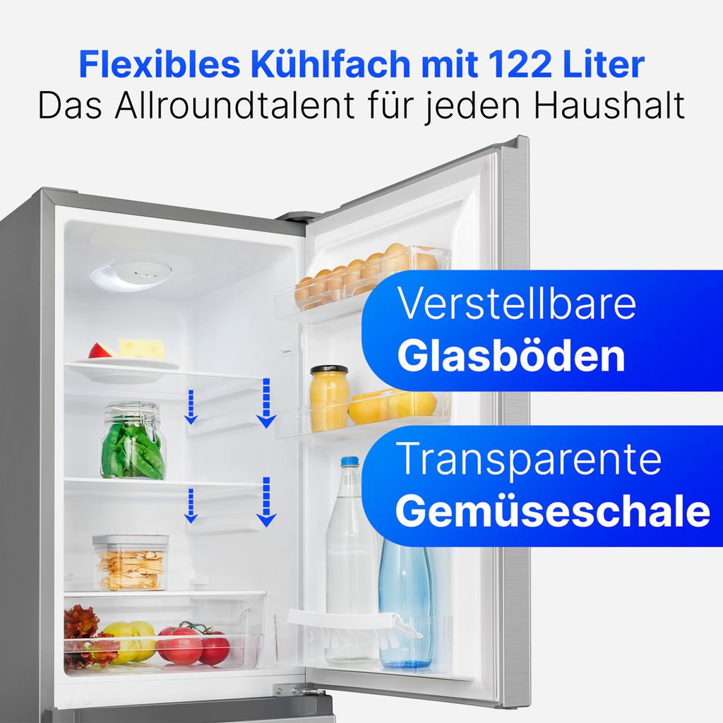 Bomann® Kühlschrank mit Gefrierfach |  | 143cm | Kühl Produktbild 