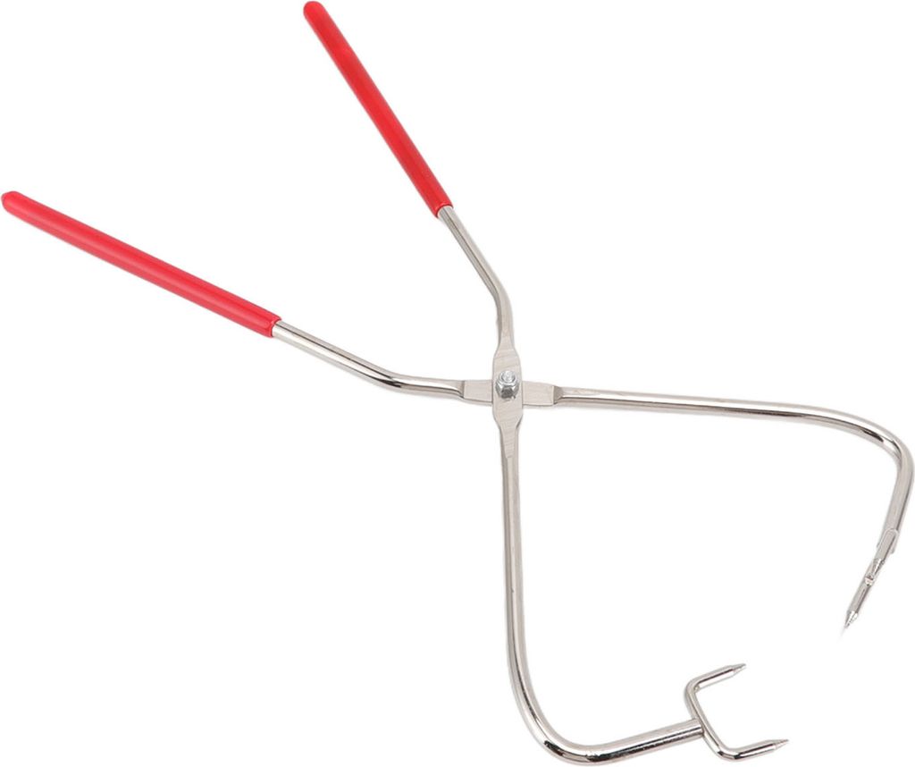 Tauchzange mit Kunststoffgriff, 360 Grad Keramikhandschuhe, Edelstahl Töpferwerkzeuge für DIY und Keramikskulpturen