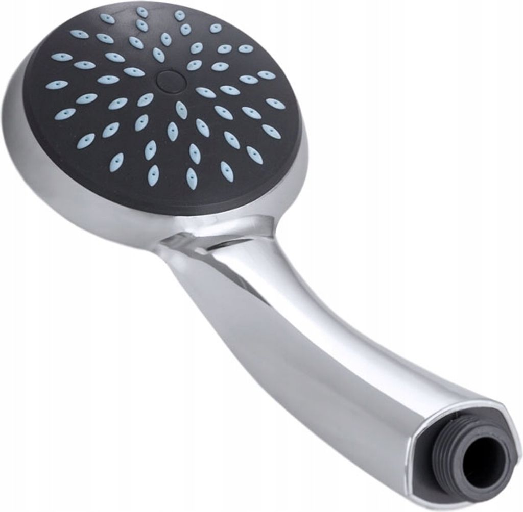 Granitan | Duschbrause 8004 - Chrom - Antikalk-Düsen - Hochwertige Handbrause - Standardgewinde 1/2"