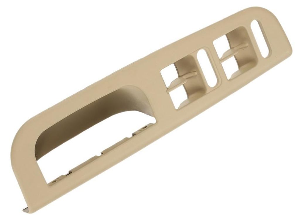 Auto-Hauptfensterschalter-Bedienfeld-Zierblende für Golf Passat Jett Beige