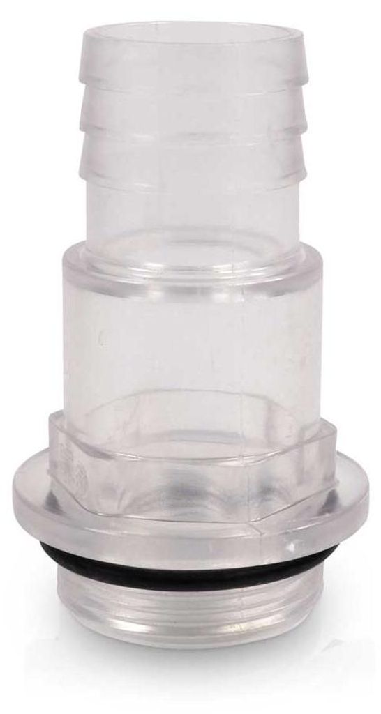 Schlauchtülle Schauglas transparent 1 1/2'' x 38 mm Produktbild 