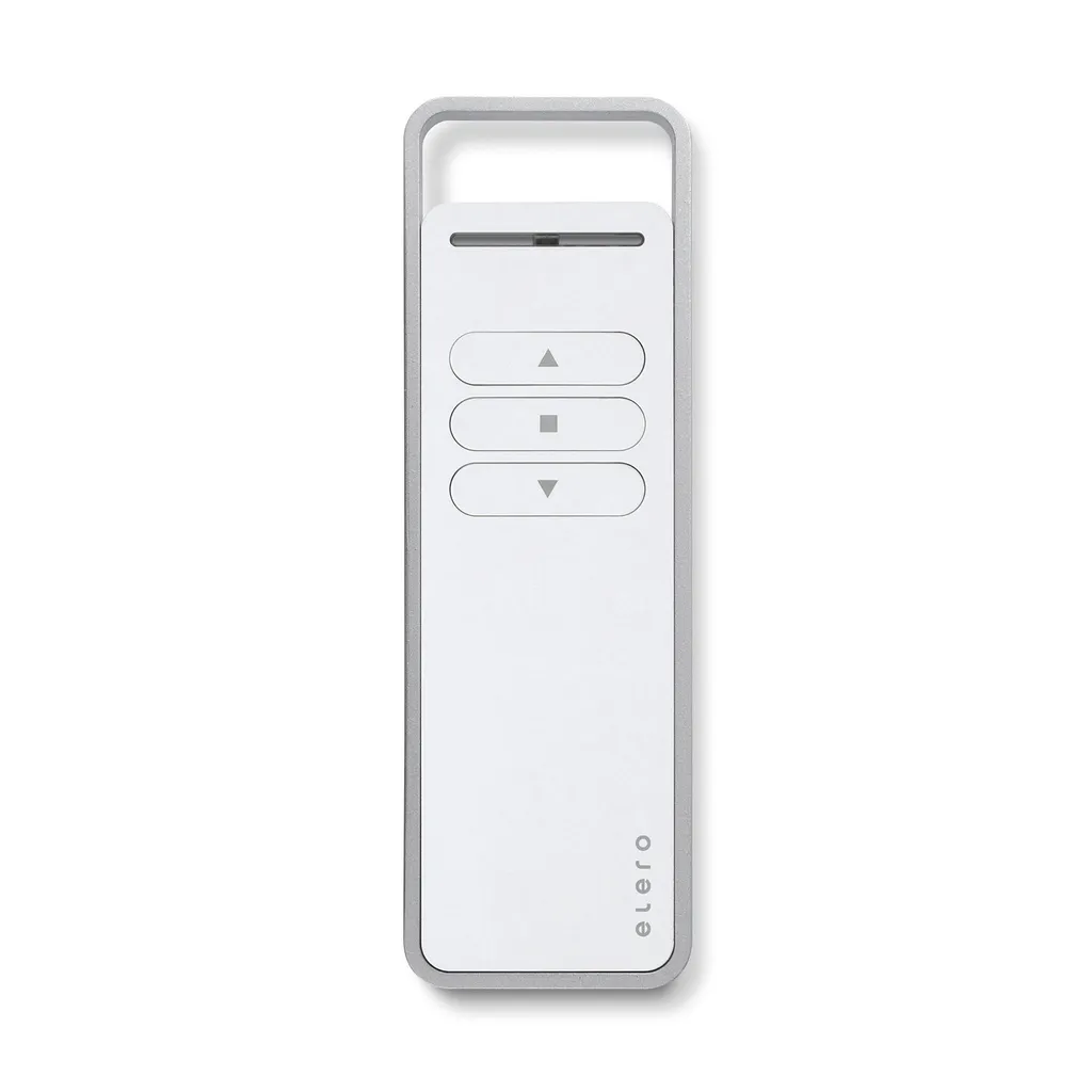 Émetteur radio MonoCom Elero 1 canal blanc - Commande sans fil murale