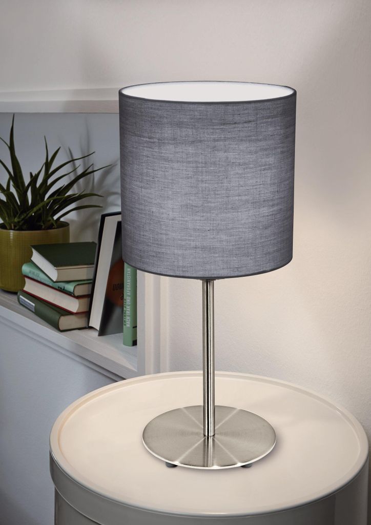 Eglo Modern Textil PASTERI nickel-matt, E27 max. 1X60W Produktbild 