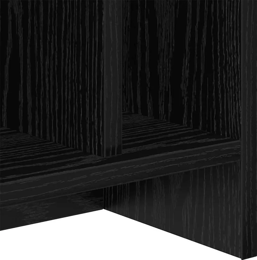 Offerta Mobile Porta TV vidaXL Rovere Nero 50x35x45 cm | Salvaspazio - 8