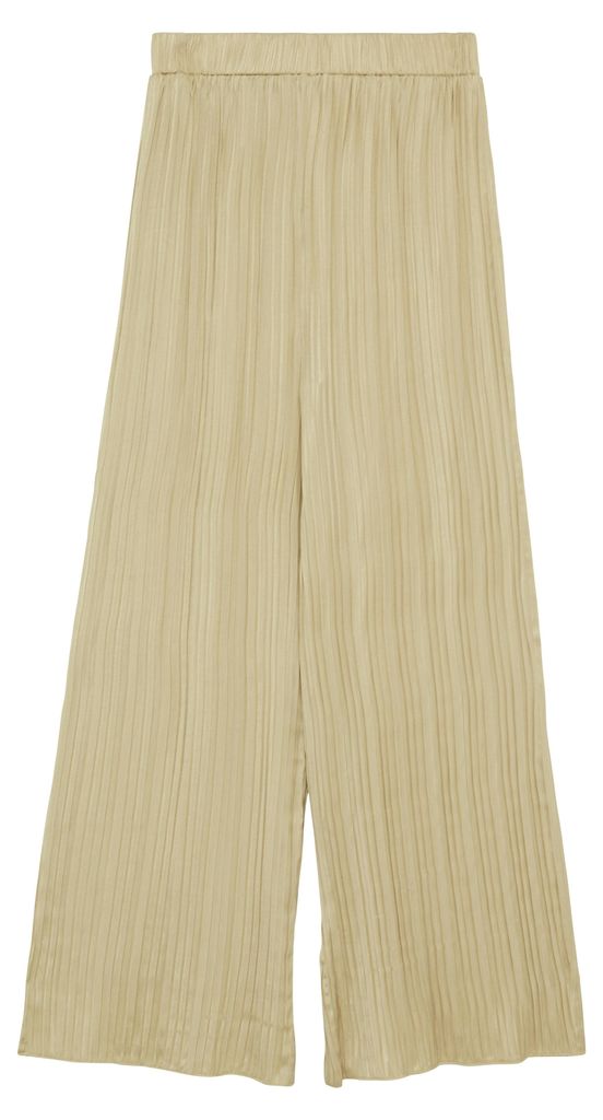 s.Oliver Weite Hose Regular Fit mit hohem Bund und Plissee für festliche Anlässe