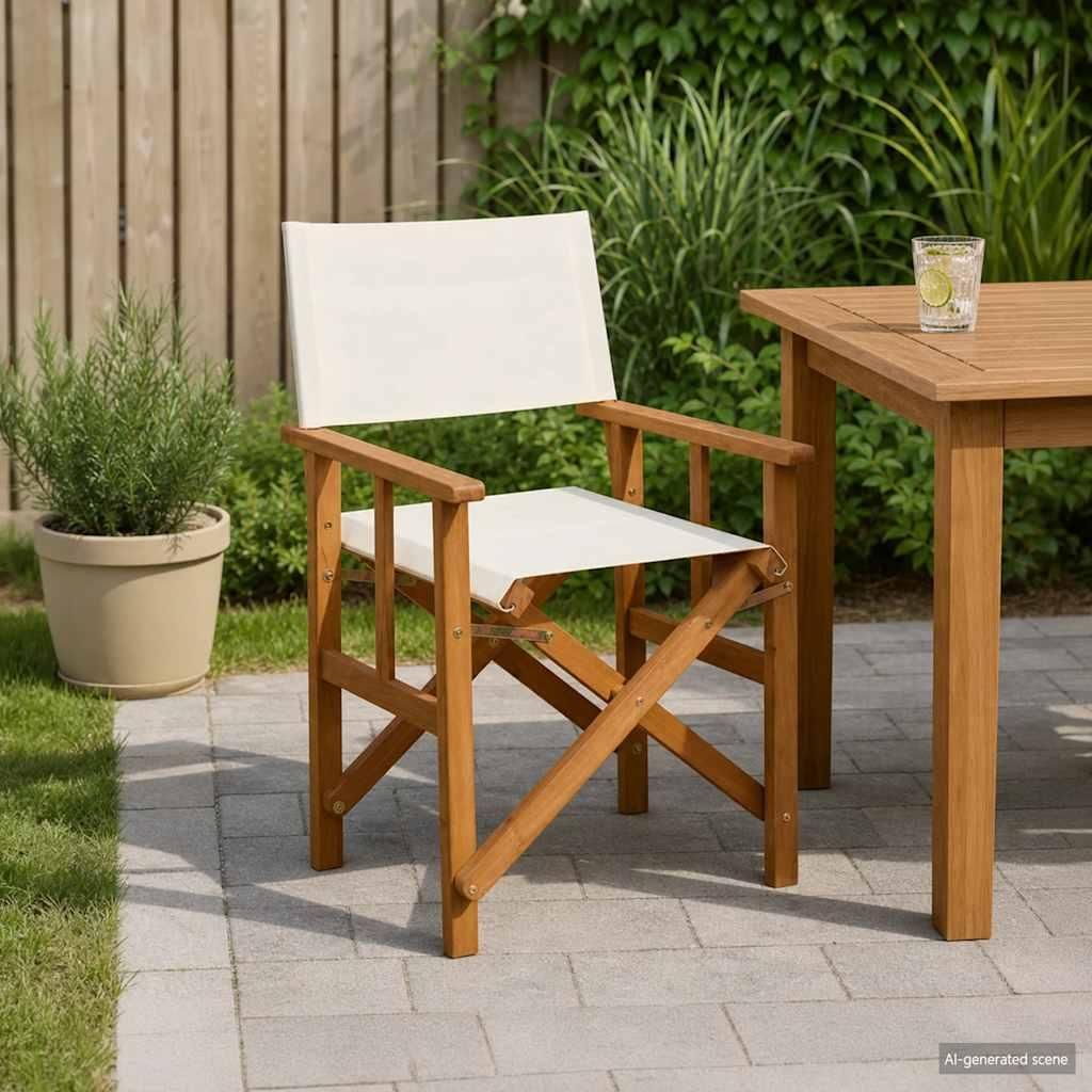 Maison Exclusive - Regiestuhl Massivholz Akazie