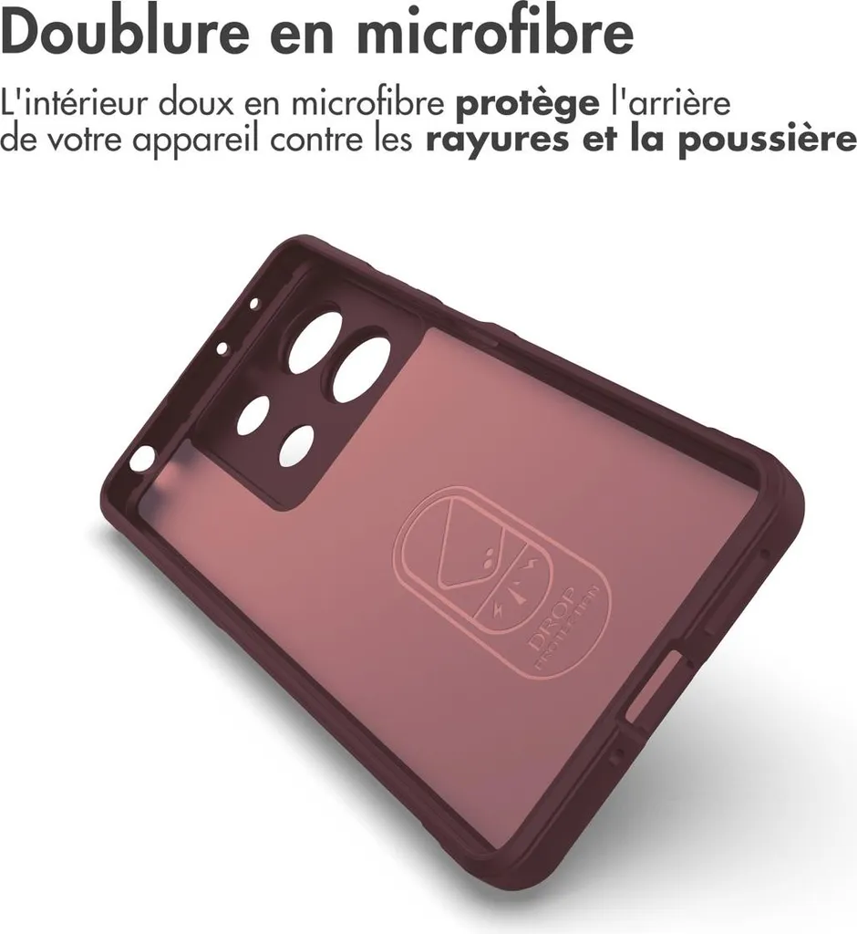 Cover imoshion EasyGrip Melanzana per Xiaomi Redmi Note 13 5G | Chic & Safe - 9