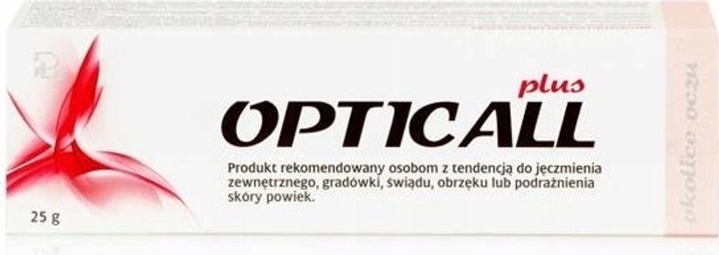 Opticall Plus Augencreme, 25 g - Intensive Pflege bei Allergien und Augenreizungen