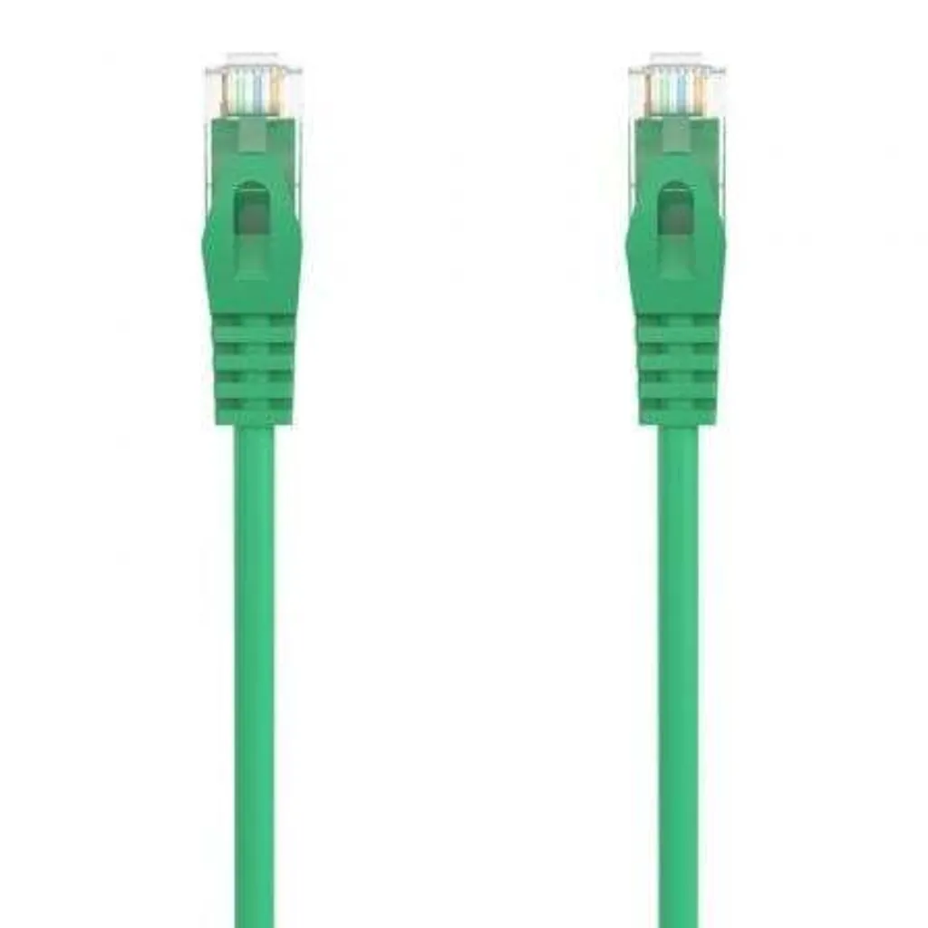 Cavo di Rete Aisens A145-0579 Cat.6A LSZH 50cm Verde | Patch Cord RJ45