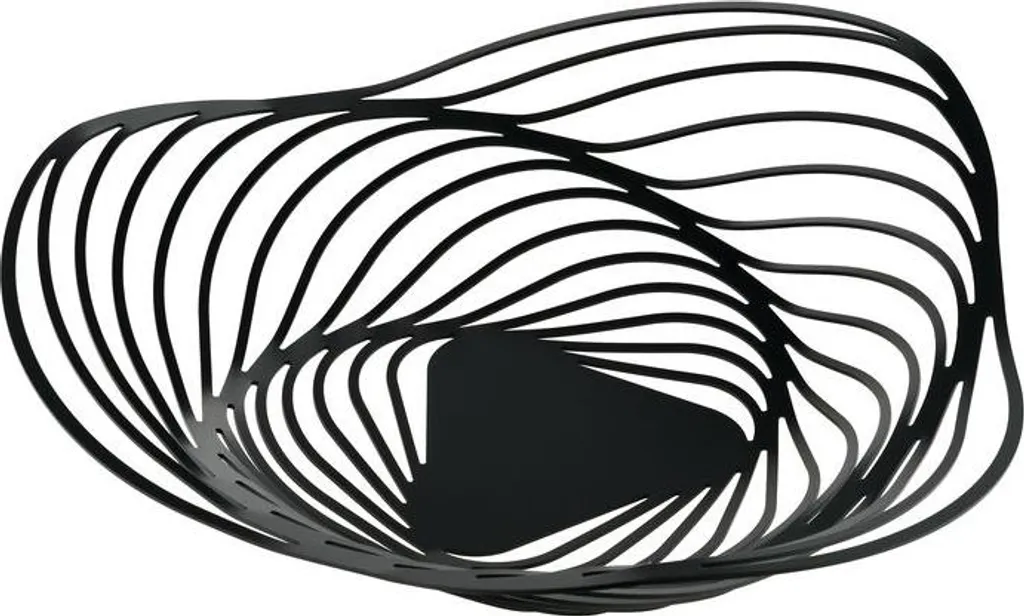Décorer une Table Moderne avec le Centre de Table Alessi Trinity Noir