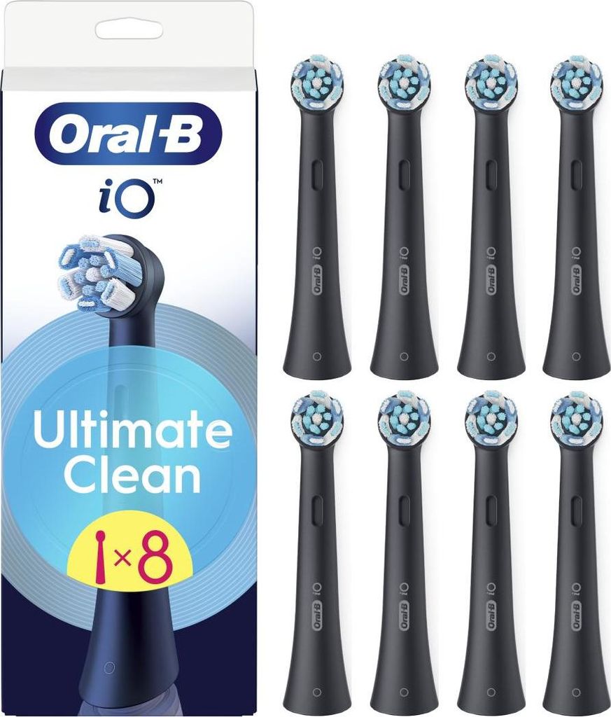 Oral-B iO Ultimative Reinigung Aufsteckbürsten schwarz (8 Produktbild 