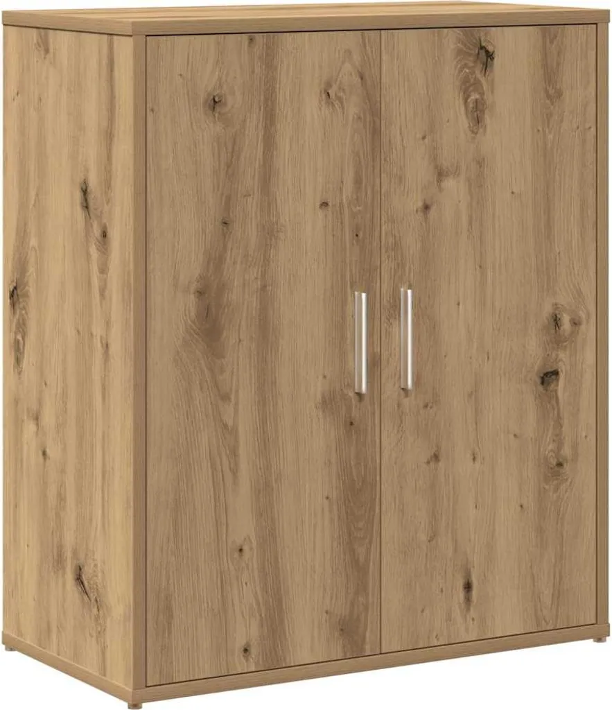 SYFAX™ Credenza Rovere Artigianale 60x31x70 cm in Legno Multistrato