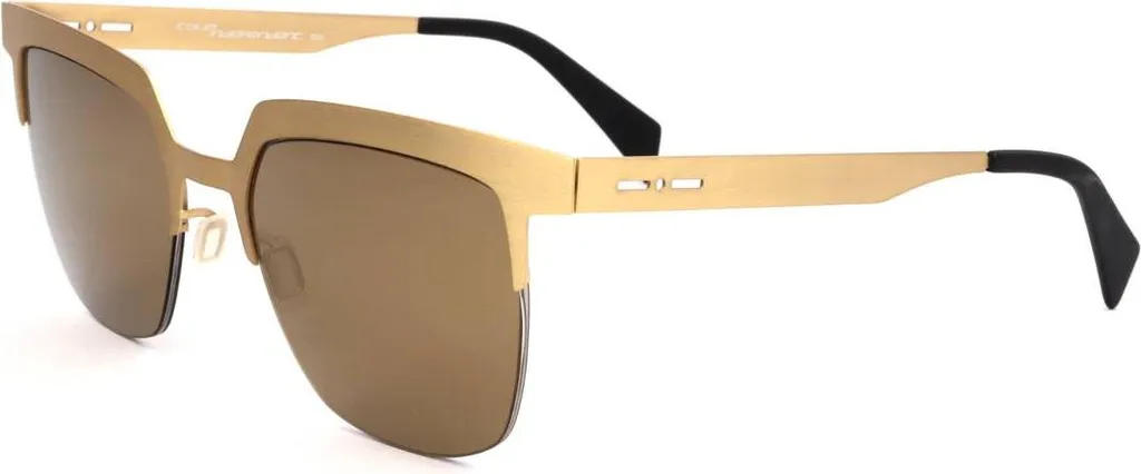 Italia Independent I-I MOD METAL 0503 Gold Satin | Occhiali da Sole Donna