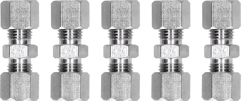 Kit 20 raccords pour réparation de conduite de frein 4,75 mm sans outil