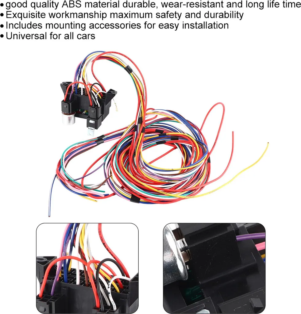 Câblage Universel 12 Circuits pour Restauration Hot Rod et Custom Car - 7