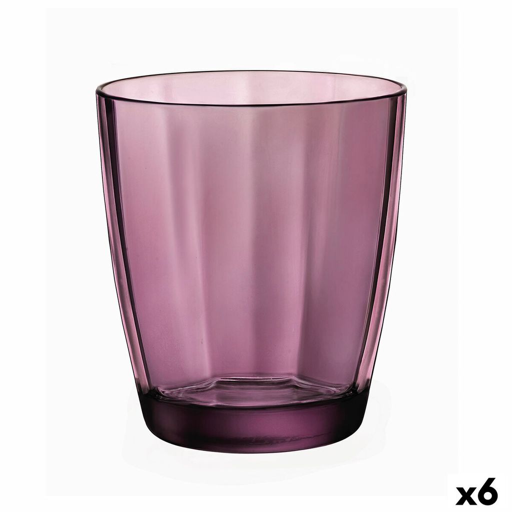 Bicchieri da acqua Bormioli Rocco Pulsar Viola 300 ml - 6 Immagine del prodotto 