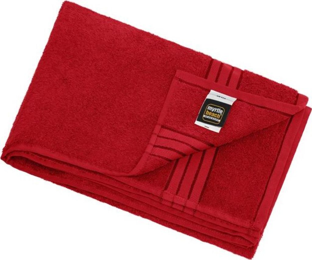 Bath Sheet red, Gr. one size