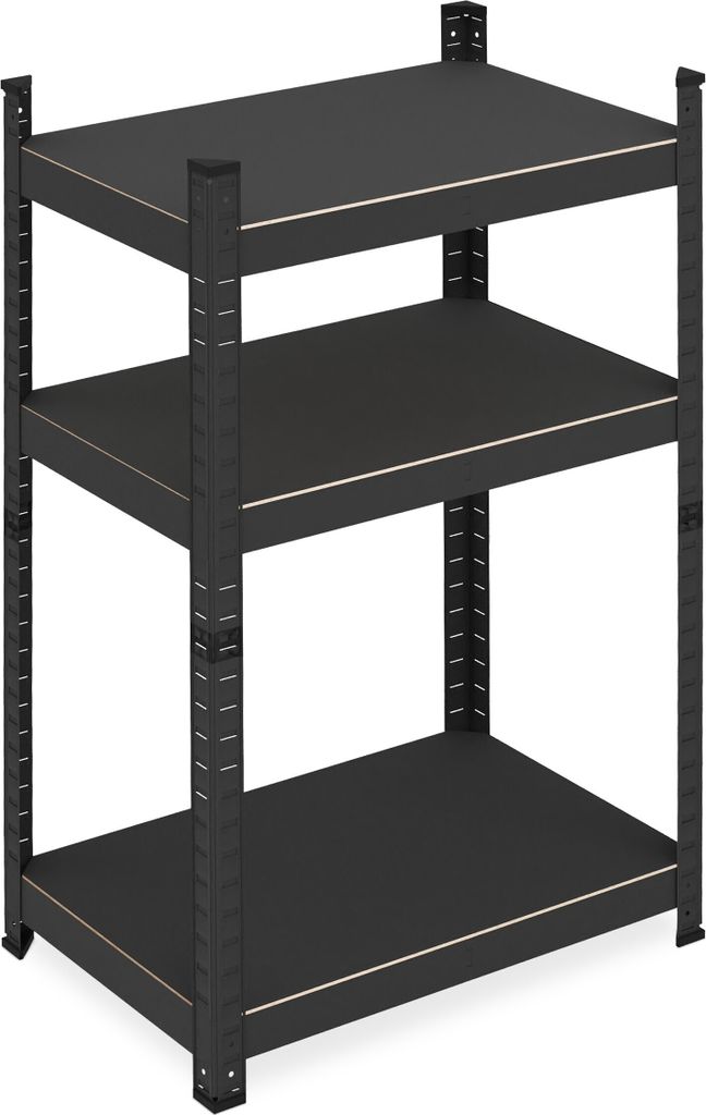 Étagère robuste Relaxdays, H x l x P : 90 x 60 x 40 cm, 750 Image du produit 