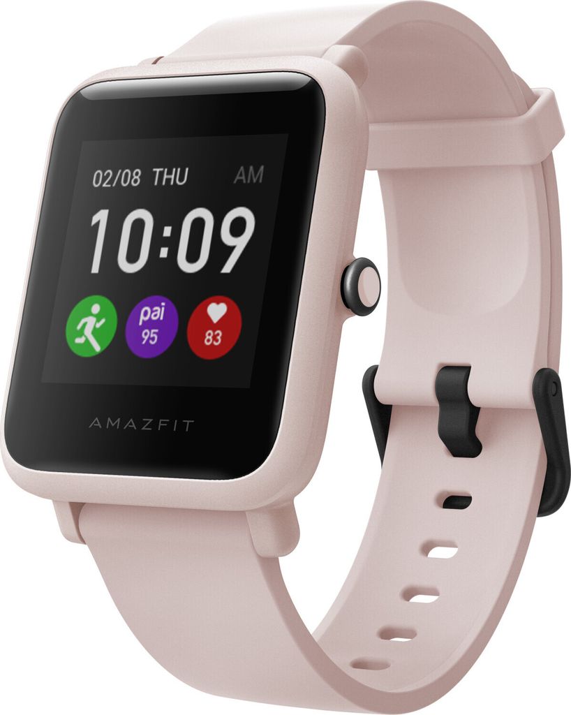 Amazfit Bip S Lite 42mm Bluetooth Smartwatch Pink (Sakura Produktbild 