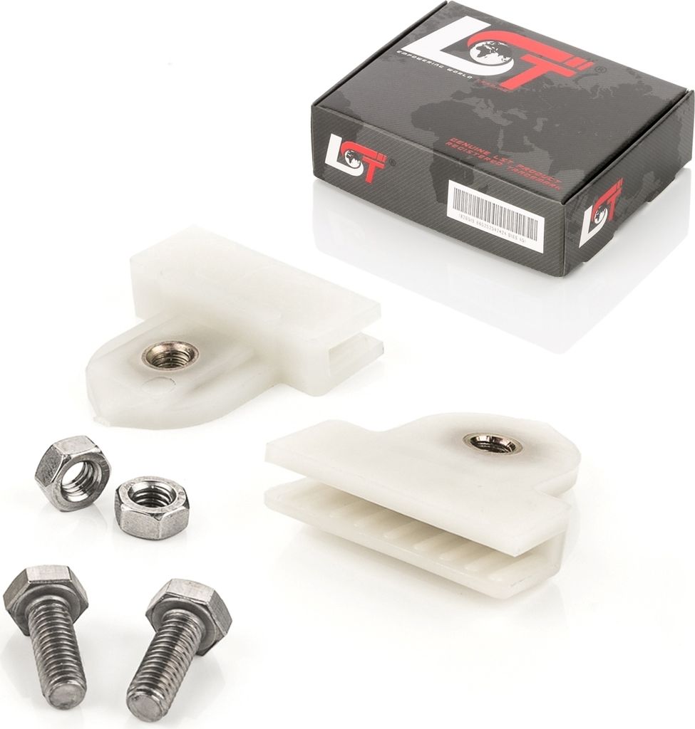 2x Fensterscheiben Seitenfenster Türscheiben Halter Clips für Mitsubishi