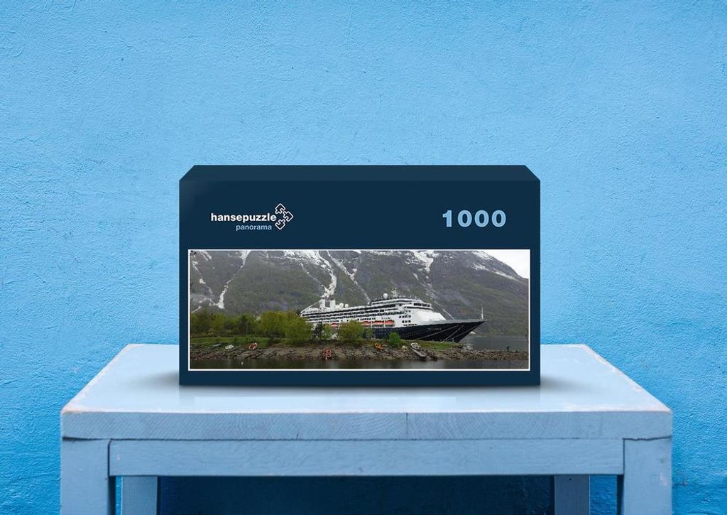 hansepuzzle 71252 - Kreuzfahrt Puzzle, 1050 Teile, Reisen, 60,0 x 46,0cm mit hochwertiger Aufbewahrung, Kartonbox und wiederverschließbarem Beutel