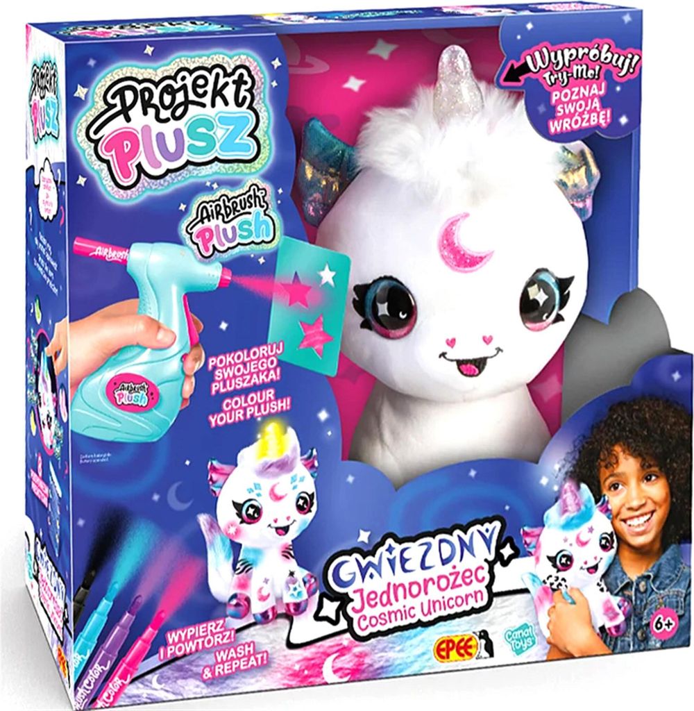 Plüsch-Einhorn „Star“ mit leuchtendem Horn