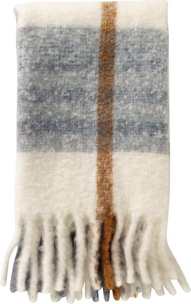 Dutch Decor Wohndecke Gebürstet Jamie 130x170 cm Blau