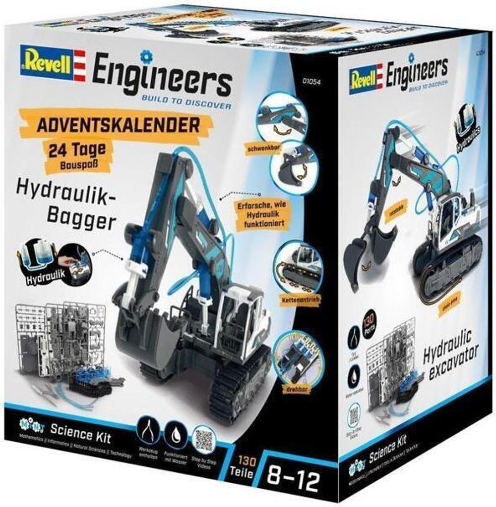 Adventskalender Hydraulischer Bagger Produktbild 2