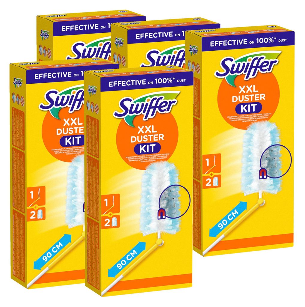 5x Swiffer XXL Duster Staubmagnet Starterkit