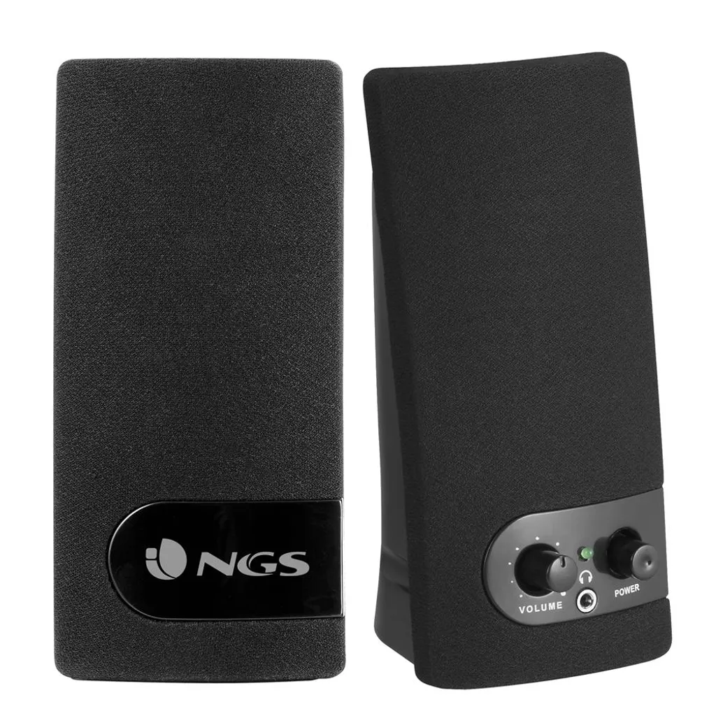 NGS SB150 Altoparlanti PC 4W Nero: Casse USB per Laptop e Monitor