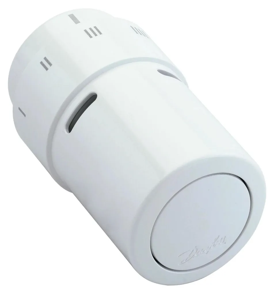 Danfoss RAX Sonde intégrée design chrome pour régulation de chauffage