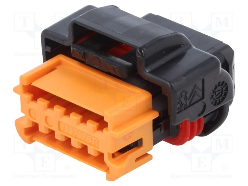 1x SICMA Rcpt Conn 1.5 Sld W/ Blk 10Ckt 98788-1201 Sonstige Molex-Steckverbinder