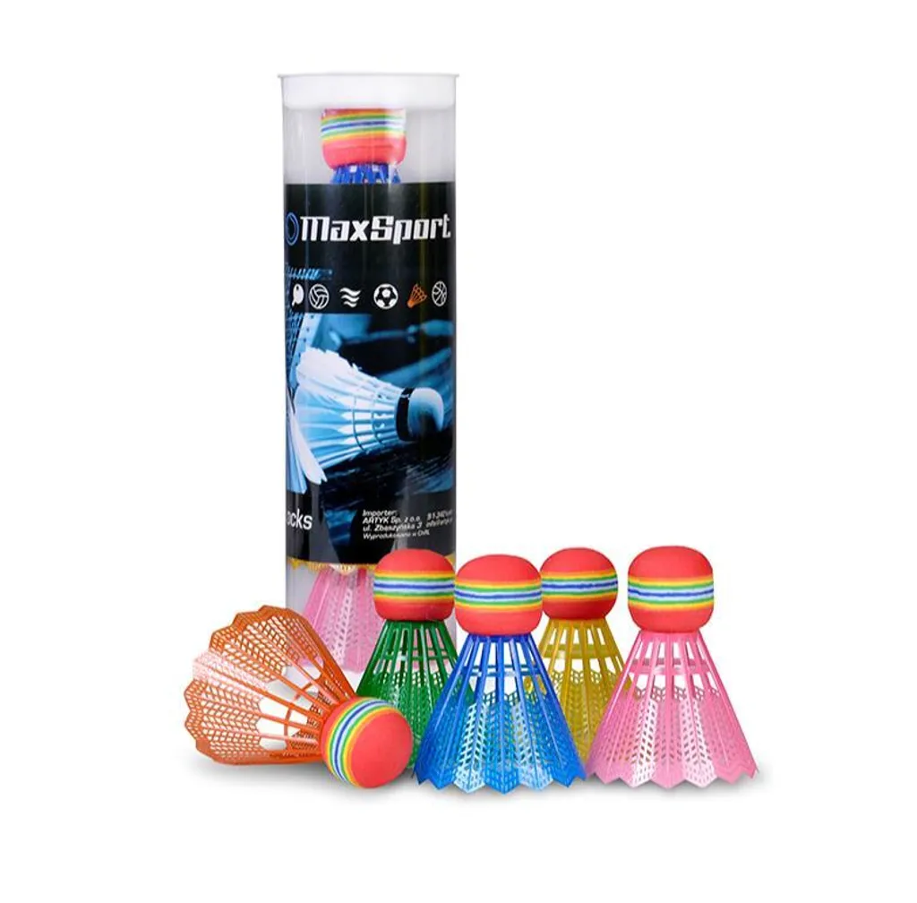 Fléchettes robustes à tête arc-en-ciel avec grip antidérapant - 5pcs