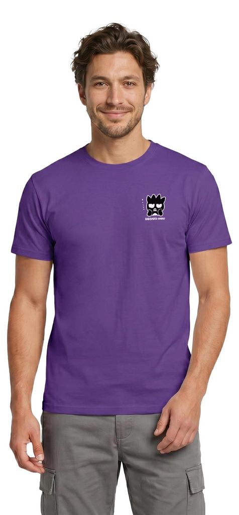 Spreadshirt Bad Badtz-Maru Portrait Männer T-Shirt, L, Lila