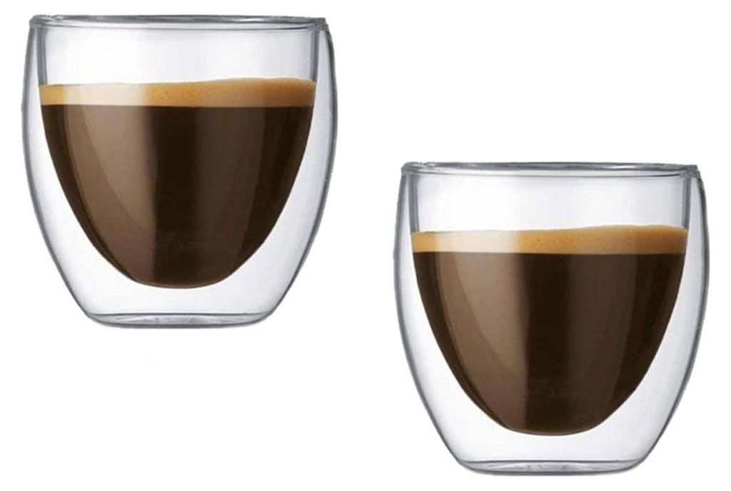 Doppelwandiges Glas 2er Set 100 ml neuetischkultur Produktbild 