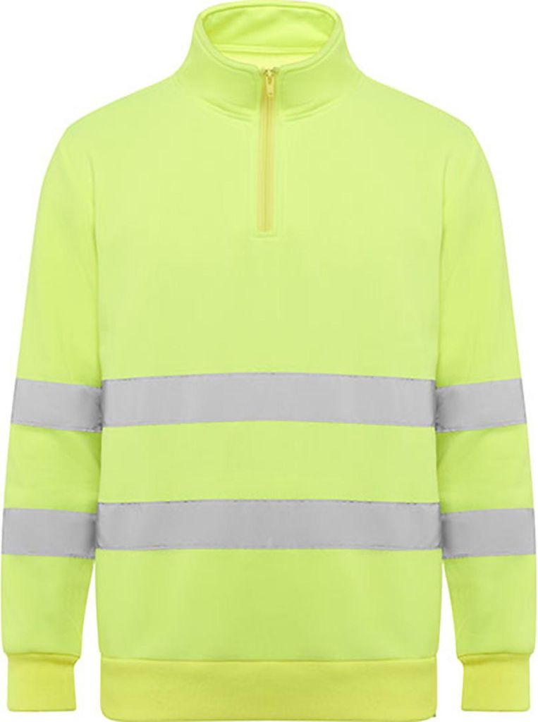 Roly Workwear HV9314 | Sweatshirt Spica S bis 4XL - Farbe: Fluor Yellow 221 - Größe: L