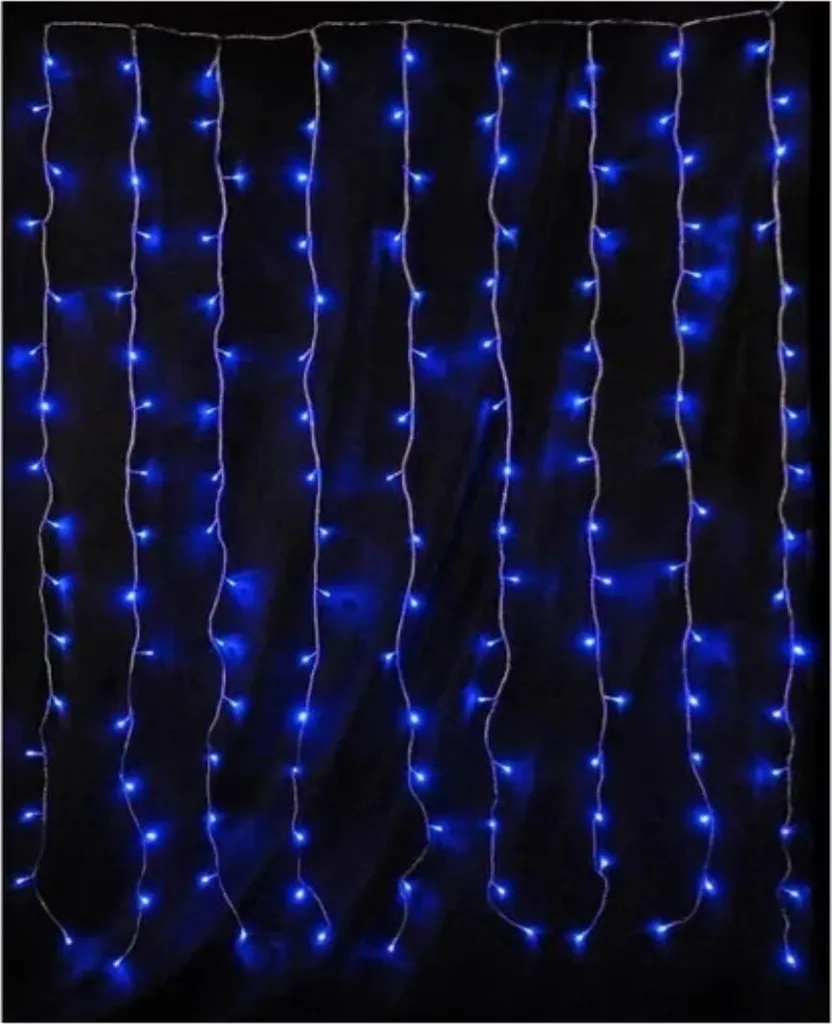 Guirlande Niagara 144 LED étincelantes avec 8 modes d'éclairage variés