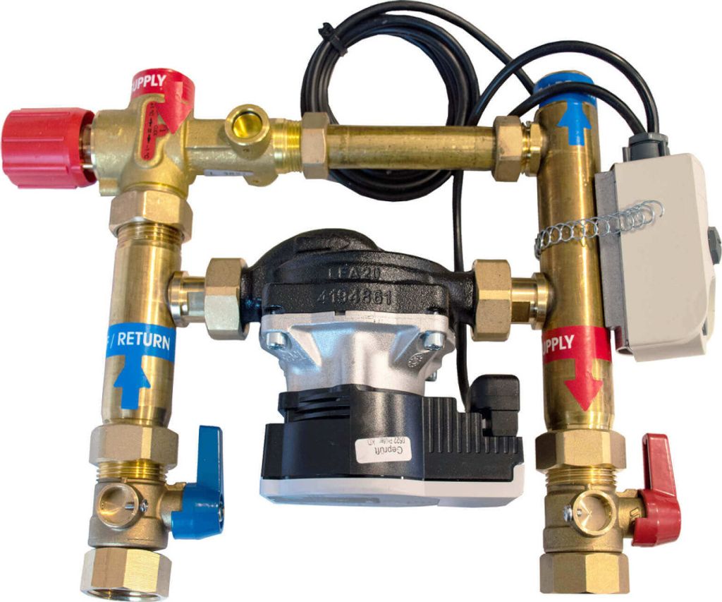 ZEWOTHERM ZEWO Hydraulische Regelstation, Fussbodenheizung Produktbild 
