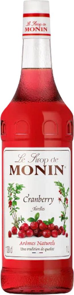 Monin brusinkový sirup s přírodními aromaty 1000 ml Obrázek produktu 